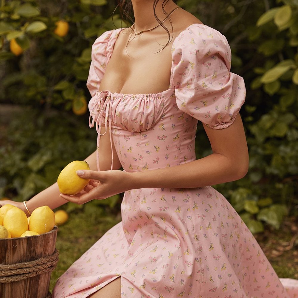 House of CB Tallulah Pink Floral Dress NWT